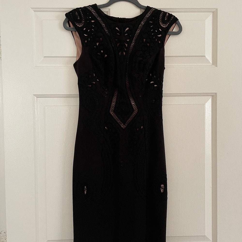 Karen Millen Embroidered Pencil Coctail Dress